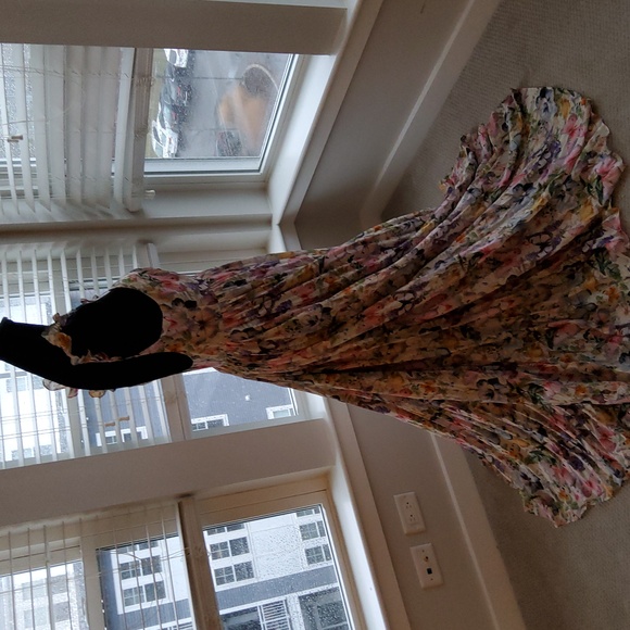 **ONLY 1 Small Left!!**Selkie The Penny Lane Dress in Butterfly Botanics - Picture 8 of 16